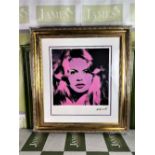 Andy Warhol-(1928-1987) "Bardot" Numbered Lithograph