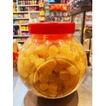 Sweet Shop Authentic Pineapple Kubes 2.5KG Jar