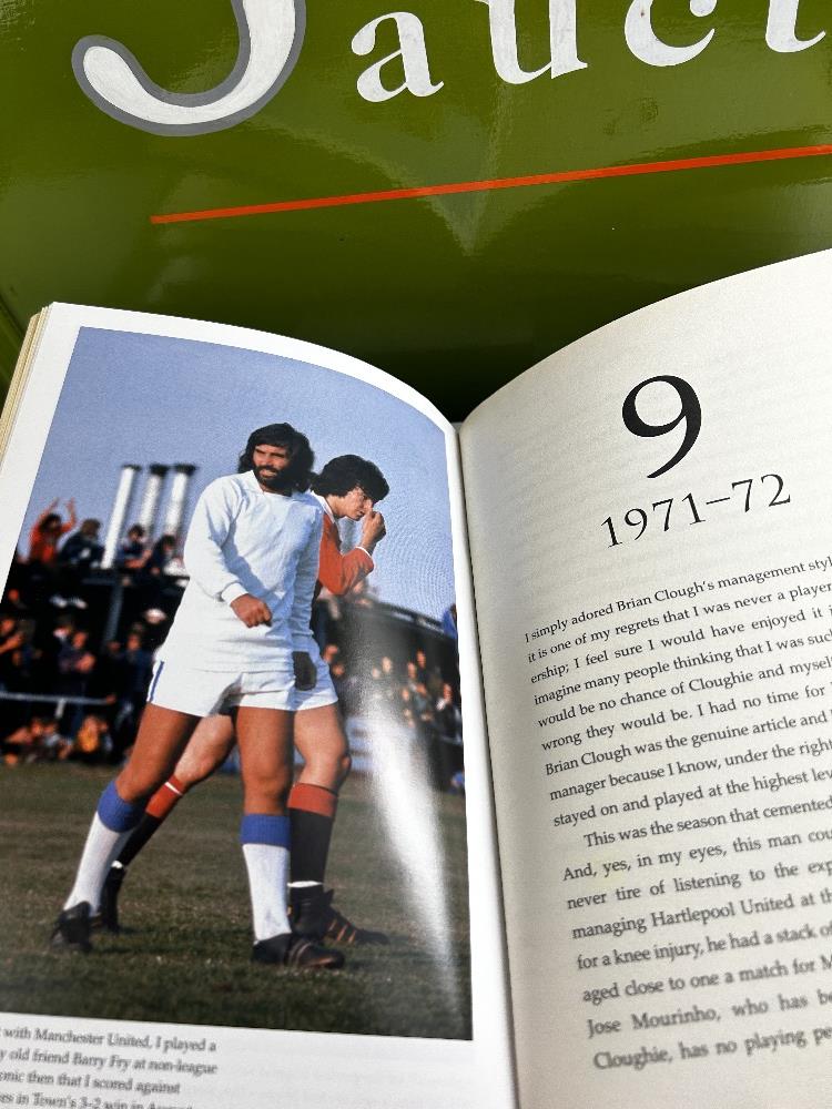 Signed George Best Book - Hard Tackles & Dirty Baths - Image 5 of 6