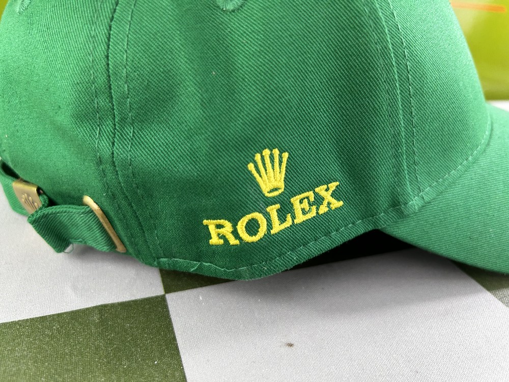 Official Rolex Merchandise-Classic Green Baseball/Golf Cap - Bild 2 aus 4