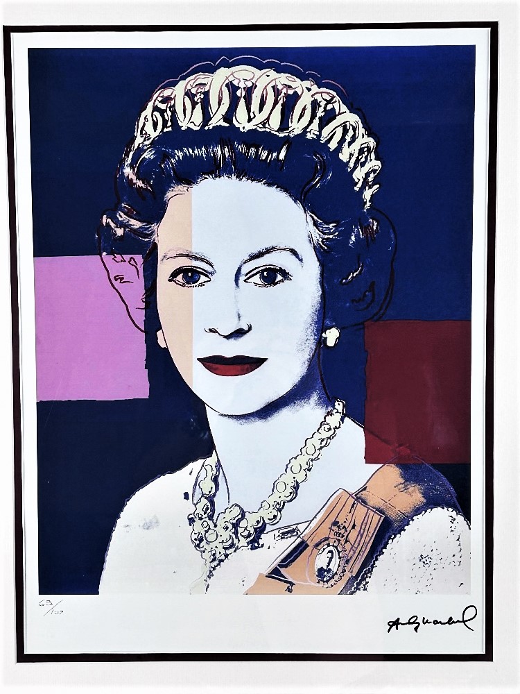 Andy Warhol-(1928-1987) "Elizabeth" Classic Numbered Lithograph - Image 2 of 5