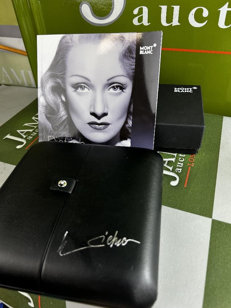 Montblanc Special Edition Marlene Dietrich Fountain Pen-18k Nib - Image 4 of 6