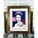 Andy Warhol-(1928-1987) "Elizabeth" Classic Numbered Lithograph