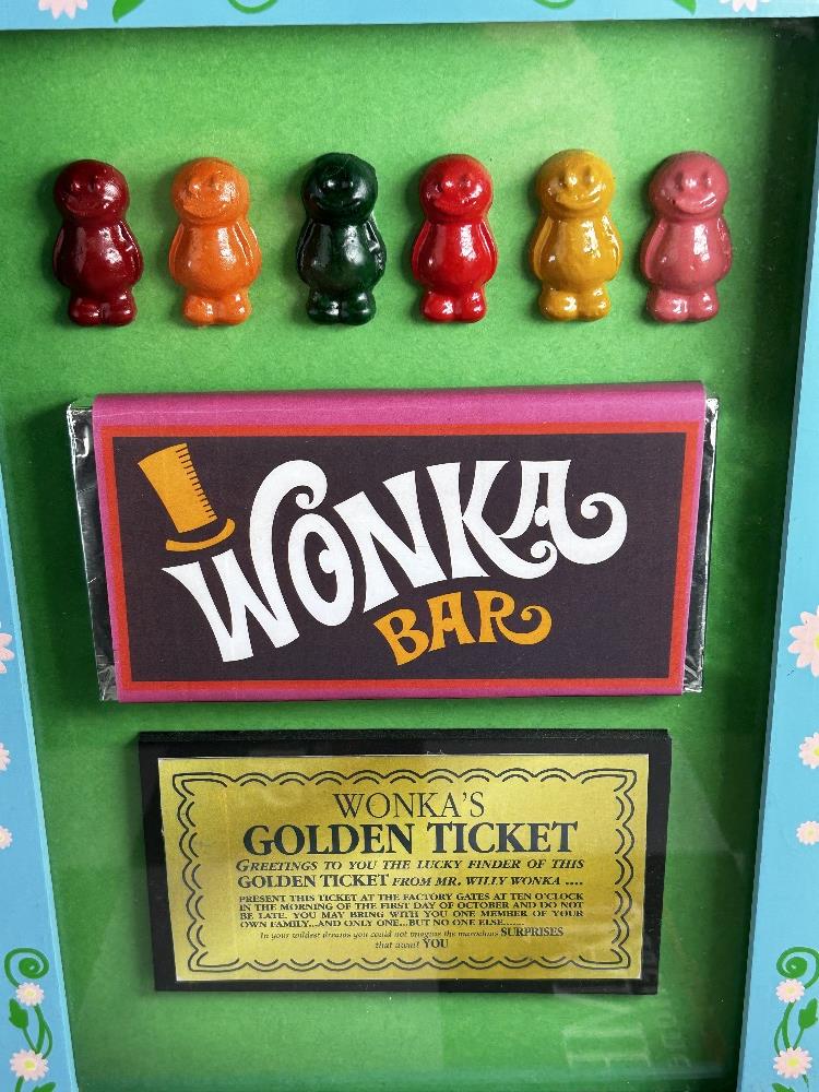 Charlie & Chocolate Factory Wonka Bar & Golden Ticket & Sweets - Image 3 of 4