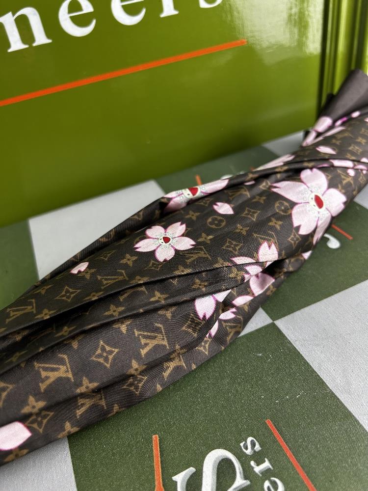 Louis Vuitton Paris Cherry Blossom Monogram Limited Edition Umbrella - Image 11 of 11