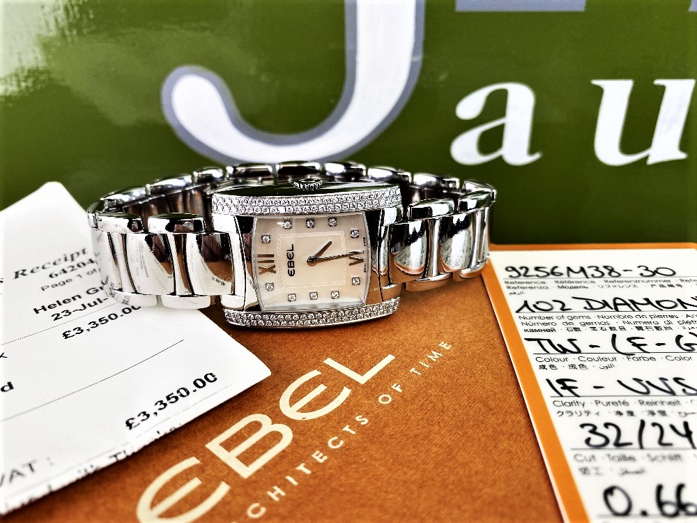 Ebel Brasilla Ladies Diamond Factory Set Watch Rrp-£3395 - Image 6 of 6