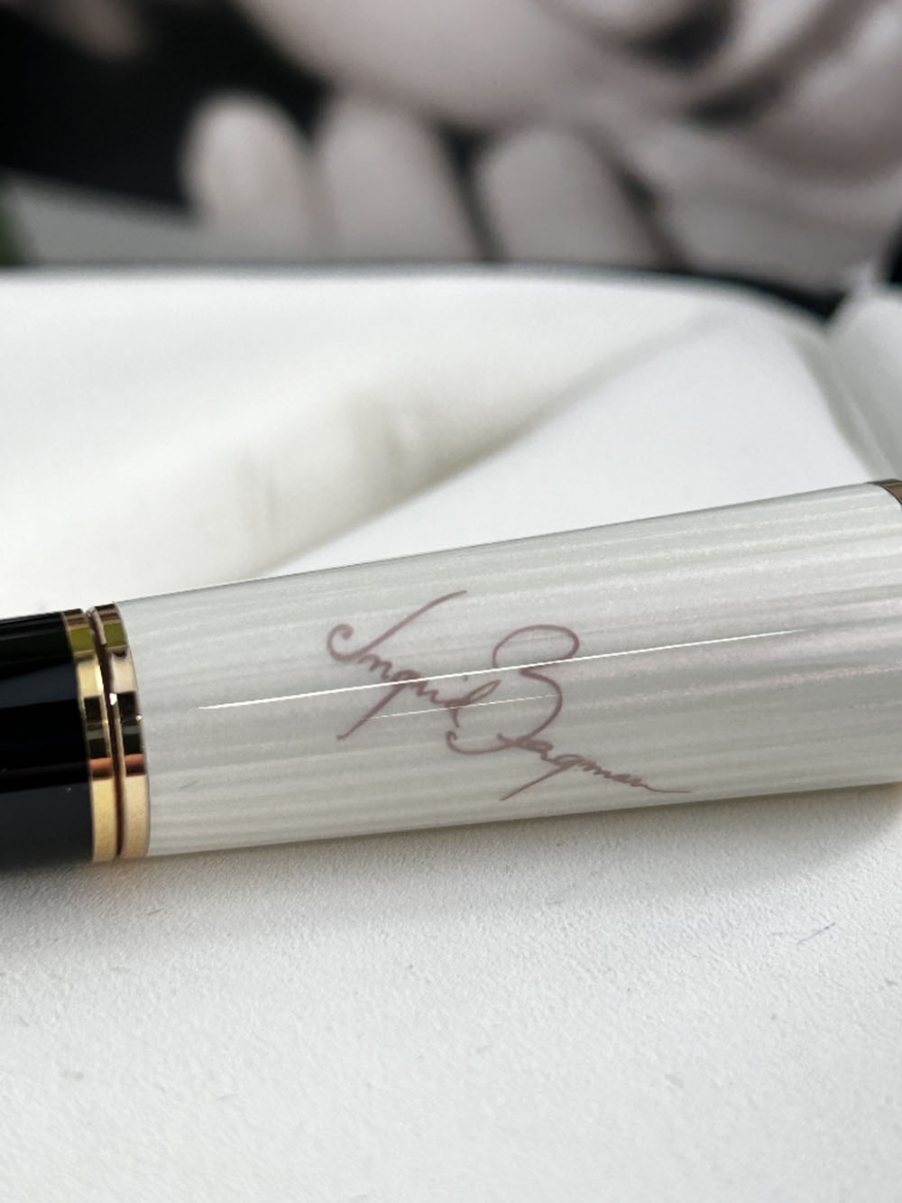 Montblanc Special Edition Ingrid Bergman La Donna Ballpoint Pen Amethyst Gem - Image 8 of 11