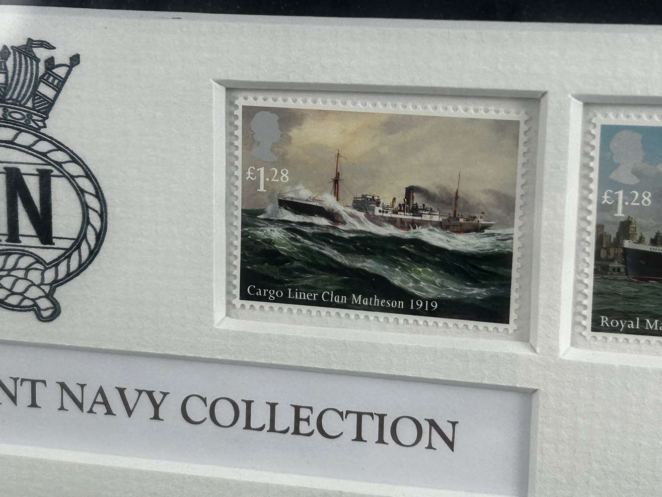 Royal Mail 2013 Merchant Navy Stamps Framed Edition - Image 6 of 6