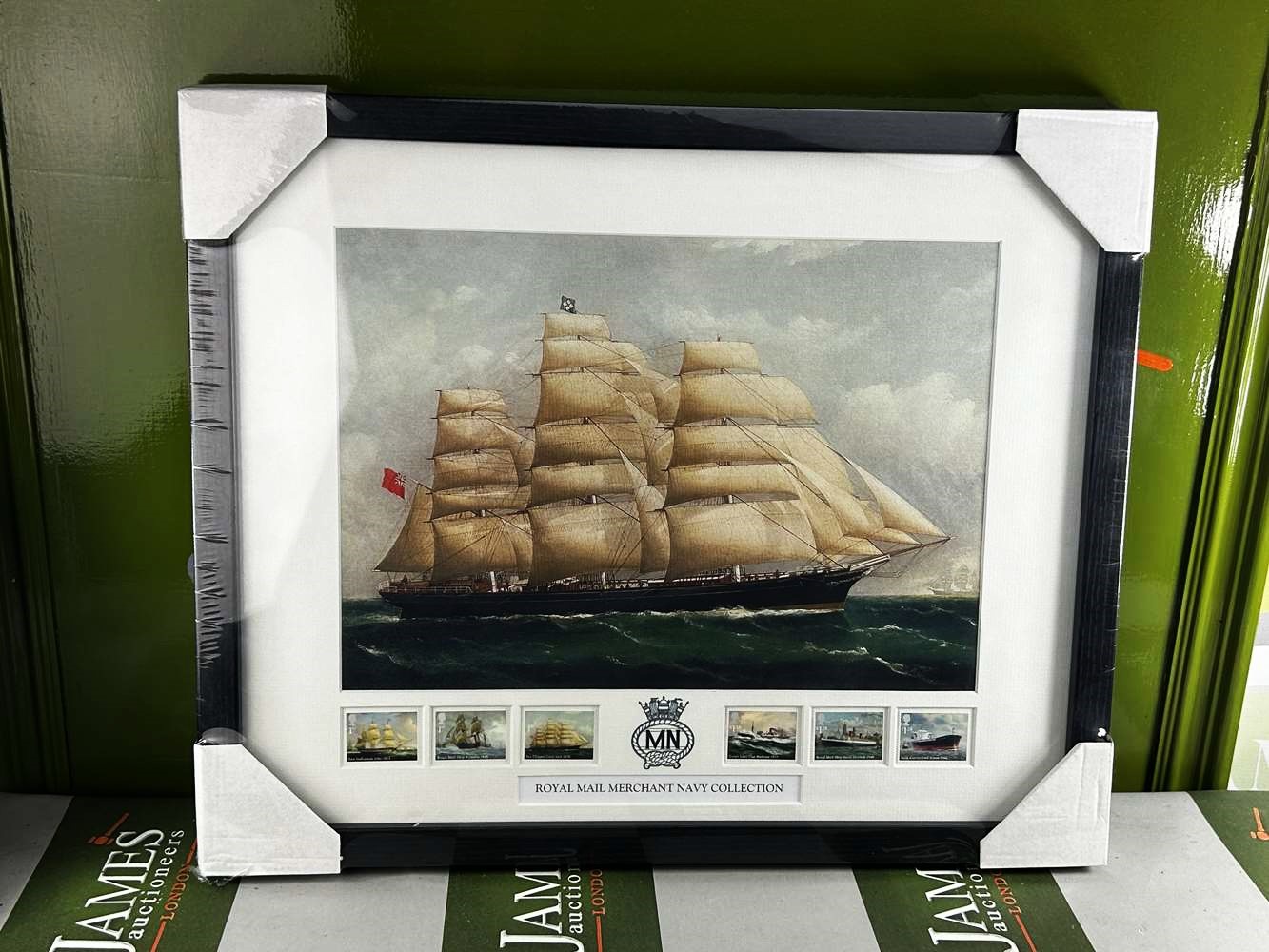 Royal Mail 2013 Merchant Navy Stamps Framed Edition