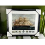 Royal Mail 2013 Merchant Navy Stamps Framed Edition