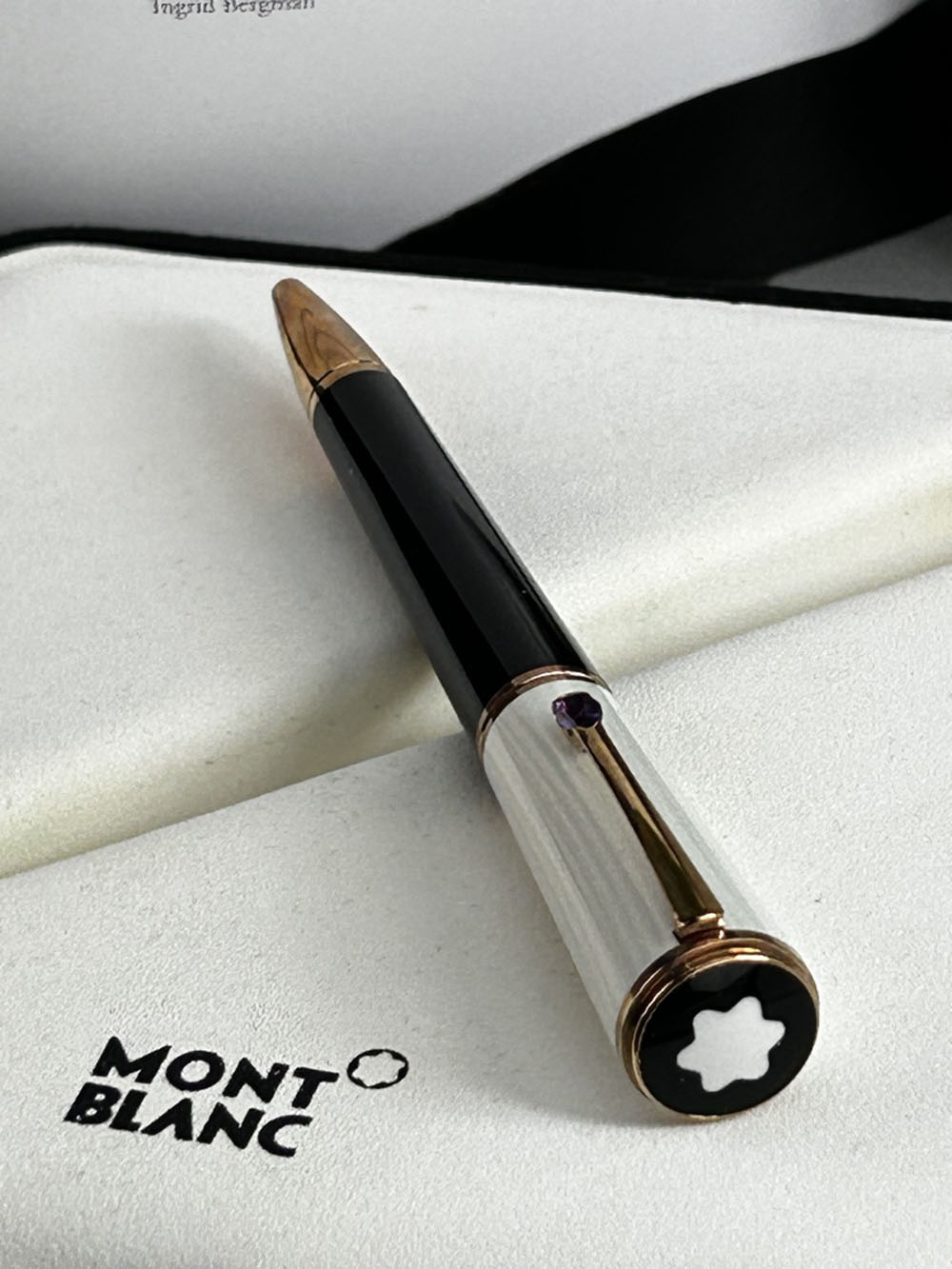 Montblanc Ingrid Bergman La Donna Ballpoint SpecialEdition - Image 6 of 10