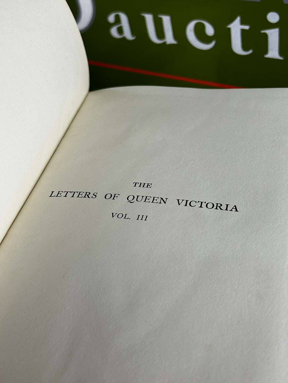 Vintage 1907 Hardback-Letters Of Queen Victoria 1837 &#8211; 1861 &#8211; 3 Volumes: - Image 2 of 10
