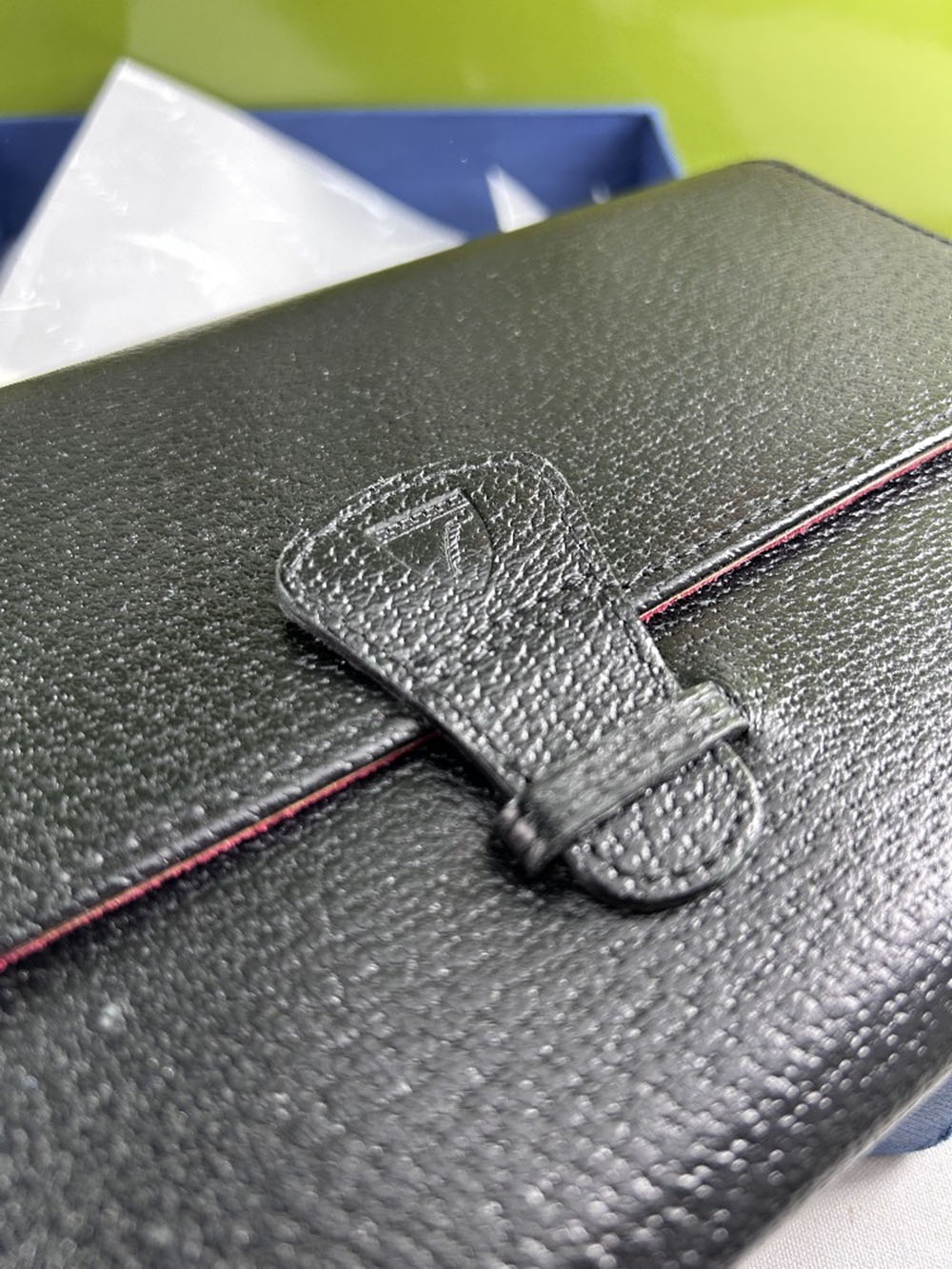 Aspinal Of London-Black Leather Wallet &#038; Passport Holder - Image 6 of 7