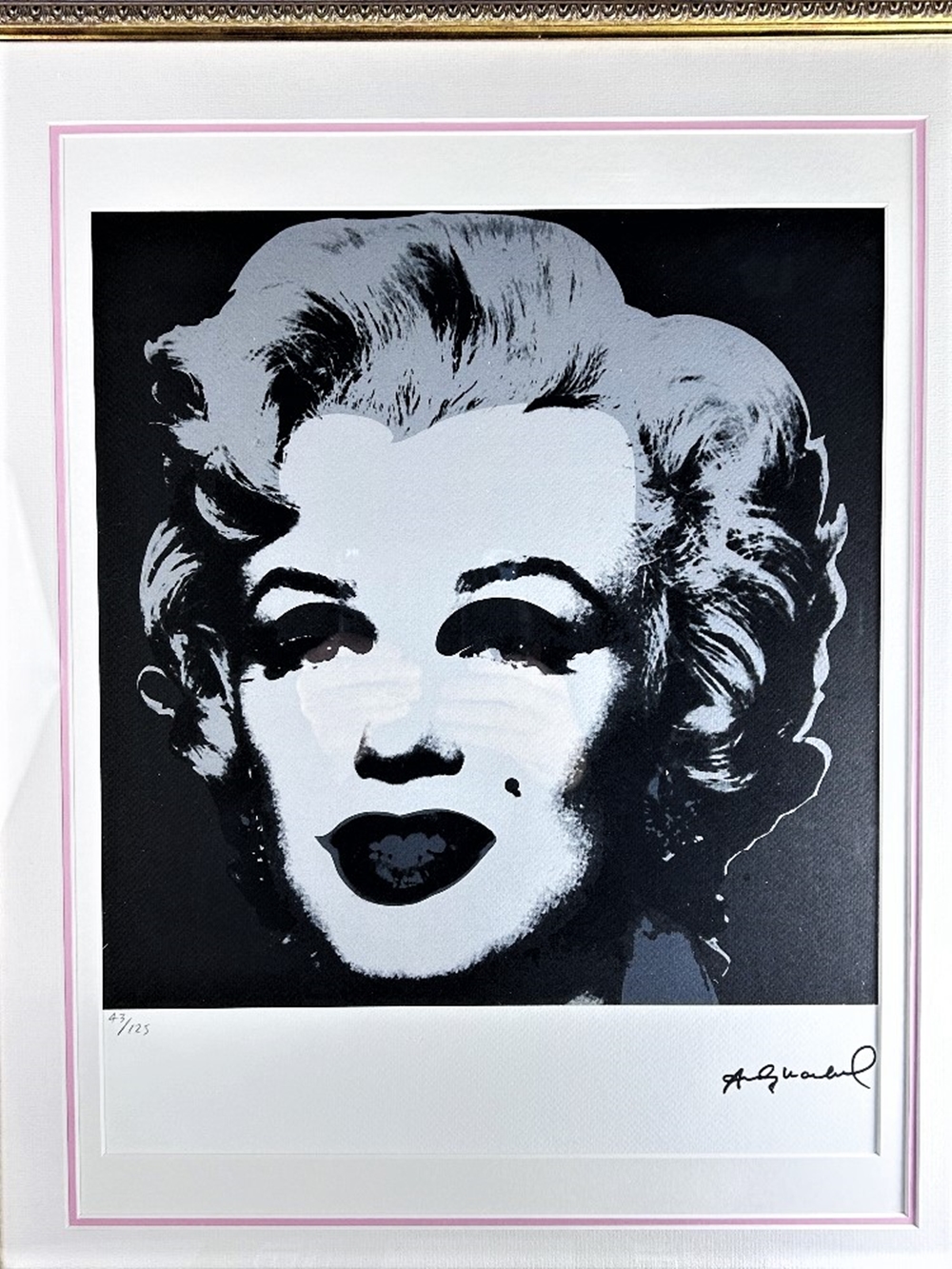Andy Warhol &#8211; (1928-1987) &#8220;Marilyn&#8221; Numbered Lithograph - Image 3 of 7
