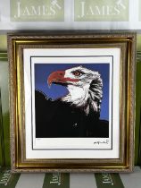 Andy Warhol &#8211; (1928-1987) &#8220;Eagle&#8221; Numbered Lithograph