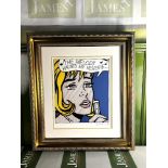 Roy Lichtenstein "Melody" Ltd Edition Lithograph