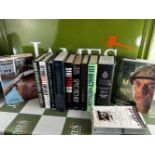 Collection Of Military Themed Hardback Books-Generals &#038; Secret Sevice