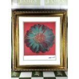Andy Warhol-(1928-1987) &#8220;Flower for Tacoma Dome&#8221; Lithograph