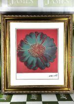 Andy Warhol-(1928-1987) &#8220;Flower for Tacoma Dome&#8221; Lithograph