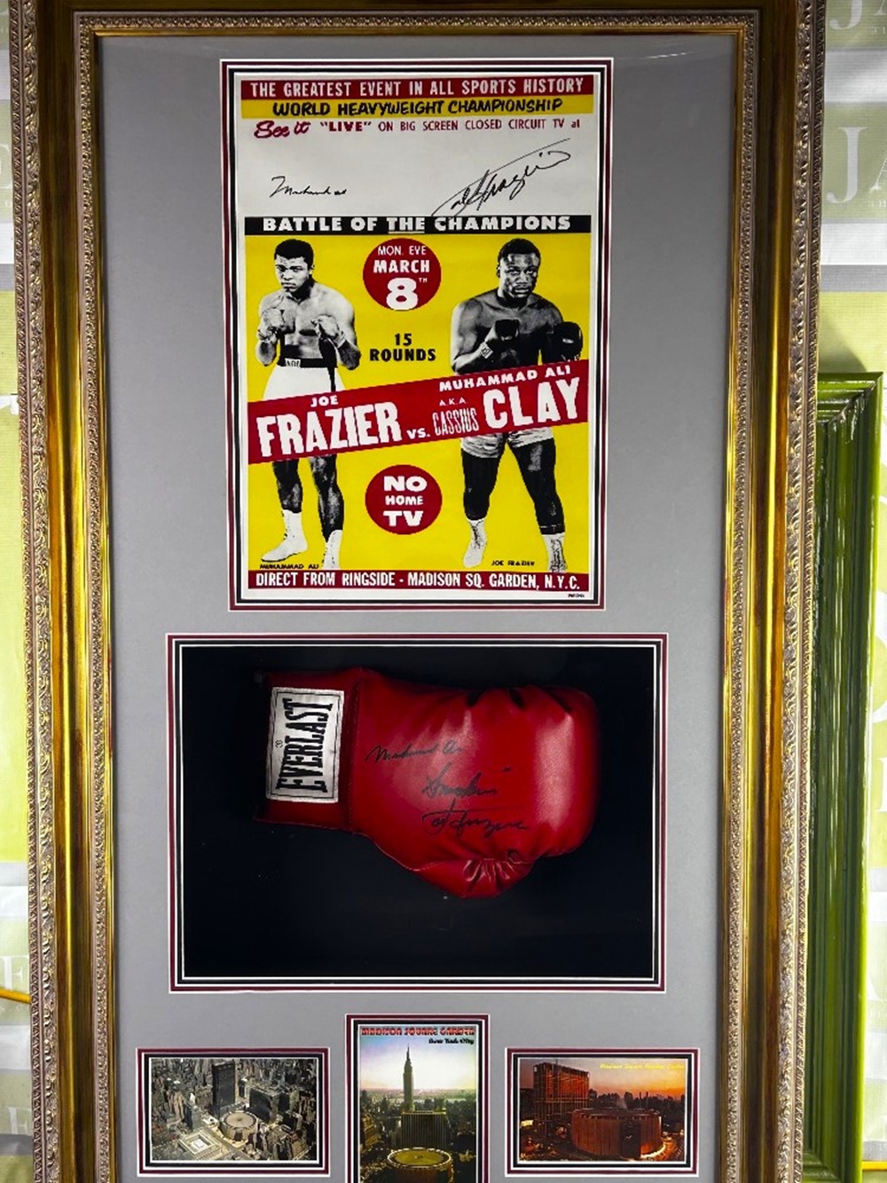 Muhammad Ali &#038; Joe Frazier &#8220;Fight Of The Century&#8221; Montage - Image 3 of 9