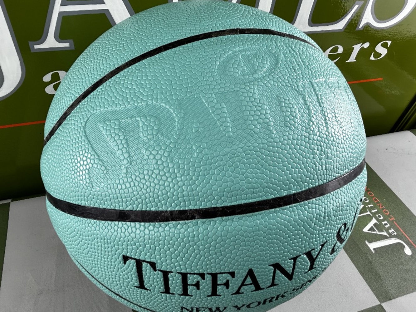 Tiffany &#038; Co Full Size Basketball-Size 7 &#8211; Unused Example - Image 4 of 4