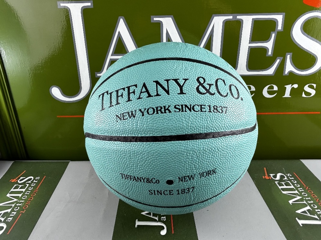 Tiffany &#038; Co Full Size Basketball-Size 7 &#8211; Unused Example - Image 2 of 4