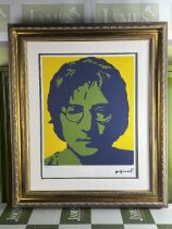 Andy Warhol &#8211; (1928-1987) &#8220;John Lennon&#8221; Numbered Lithograph