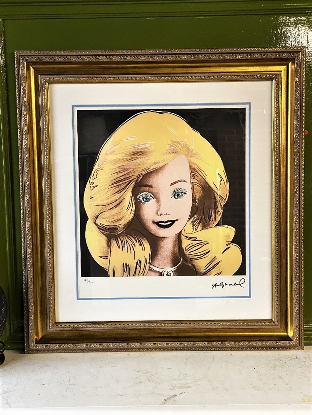 Andy Warhol-(1928-1987) &#8220;Barbie&#8221; Numbered Lithograph - Image 2 of 5