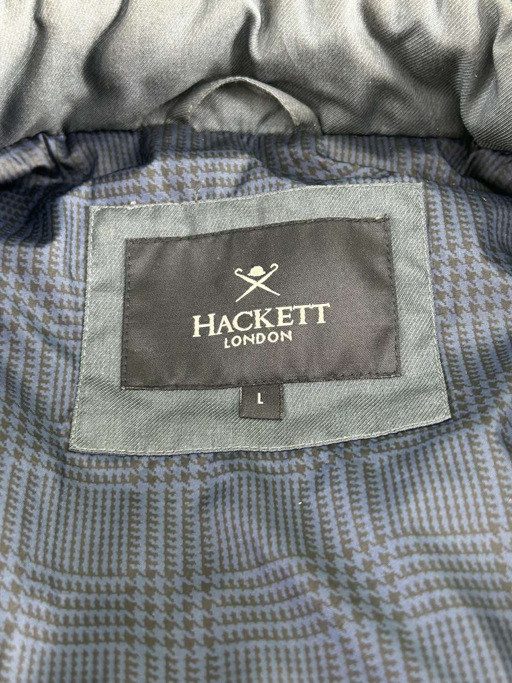 Hackett London Under Jacket/Blazer Navy Gillet - Image 8 of 9