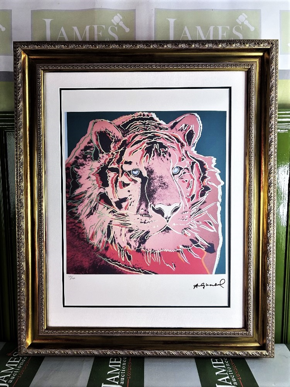 Andy Warhol-(1928-1987) &#8220;Endangered Species Tiger&#8221; Lithograph - Image 2 of 9