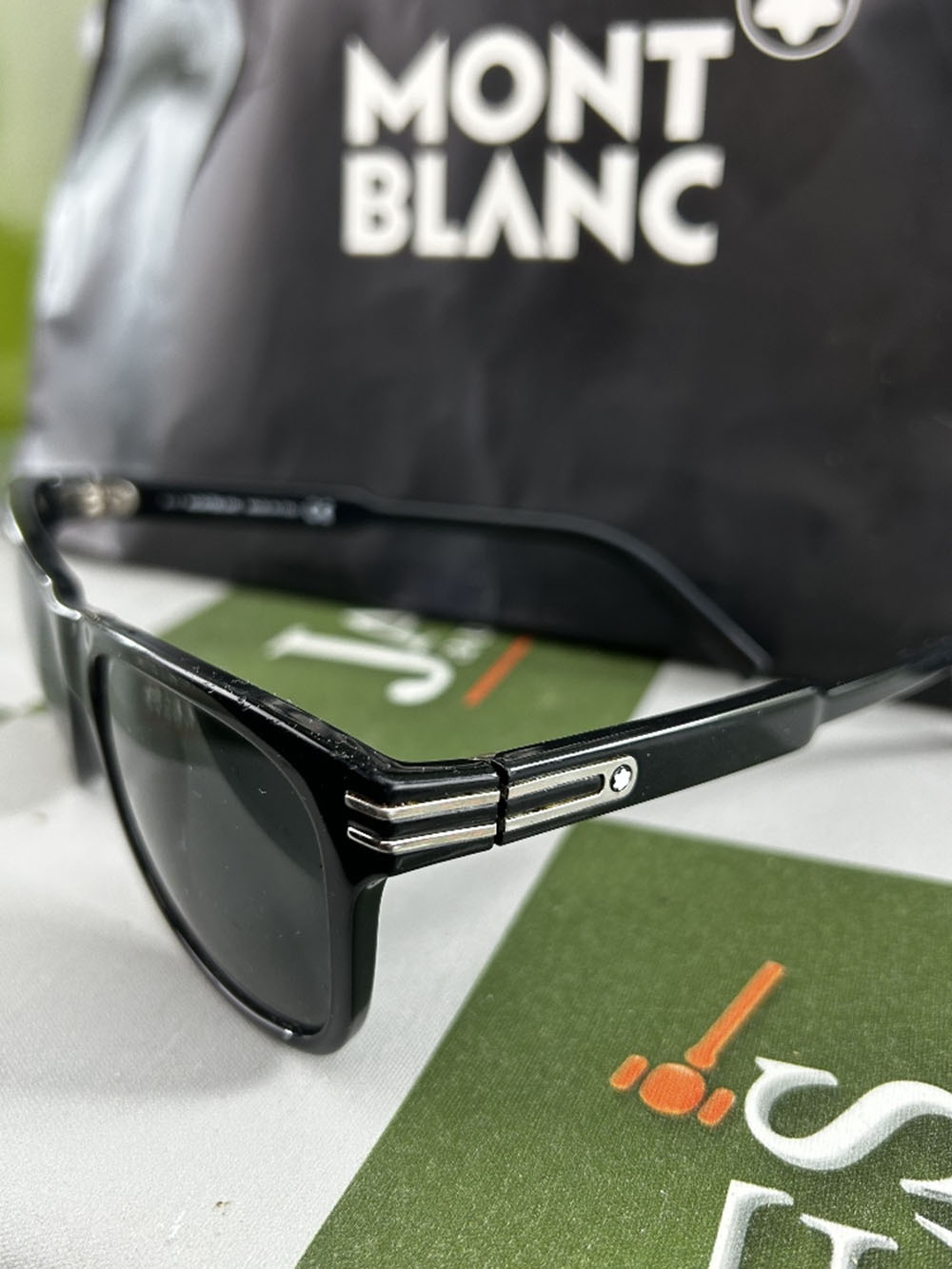 Montblanc Wayfairer Design Sunglasses - Image 3 of 6