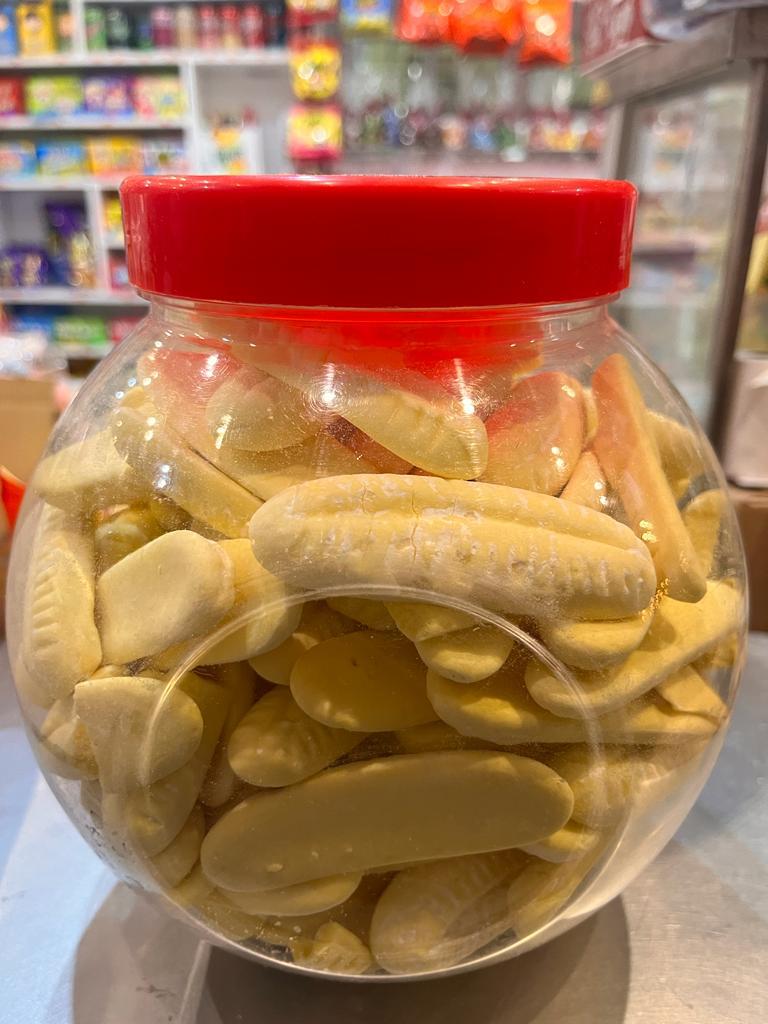 Sweet Shop Authentic Bananas 1.4KG Jar