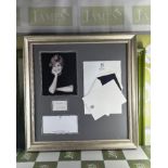 Lady Diana Spencer &#8211; One of a Kind Signed Montage.