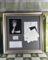 Lady Diana Spencer &#8211; One of a Kind Signed Montage.