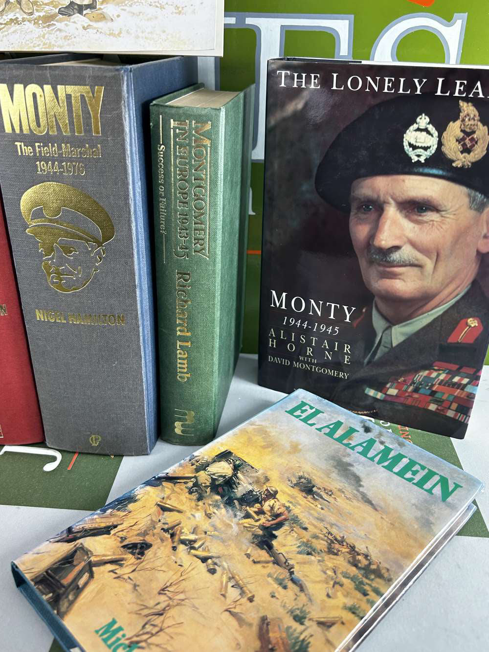 Collection Of Military Themed Hardback Books-Monty- - Image 3 of 5