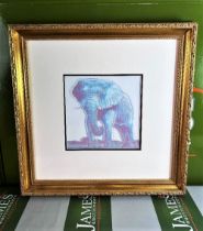 Andy Warhol &#8211; (1928-1987) &#8220;Endangered Species Elephant&#8221; Lithograph