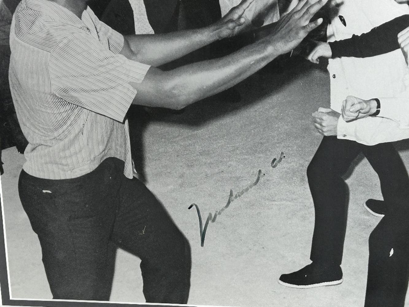 Framed Muhammad Ali &#038; The Beatles &#8211; Feb 18th 1964-Signed Photo - Image 4 of 7