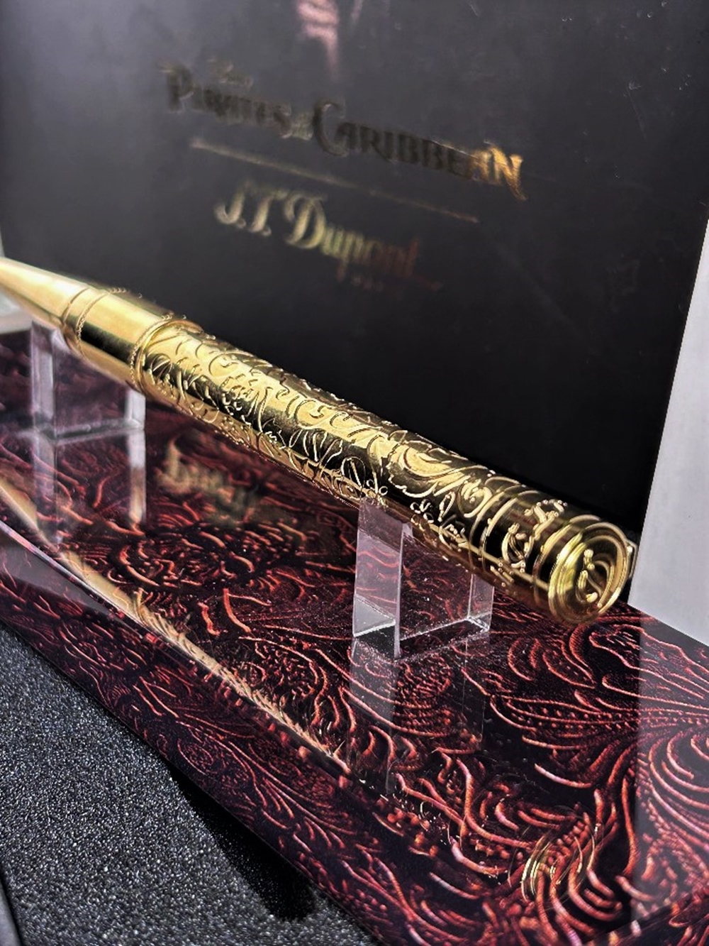 S.T. Dupont Pirates Of The Caribbean Ballpoint Gold Plated Pen? - Image 5 of 8