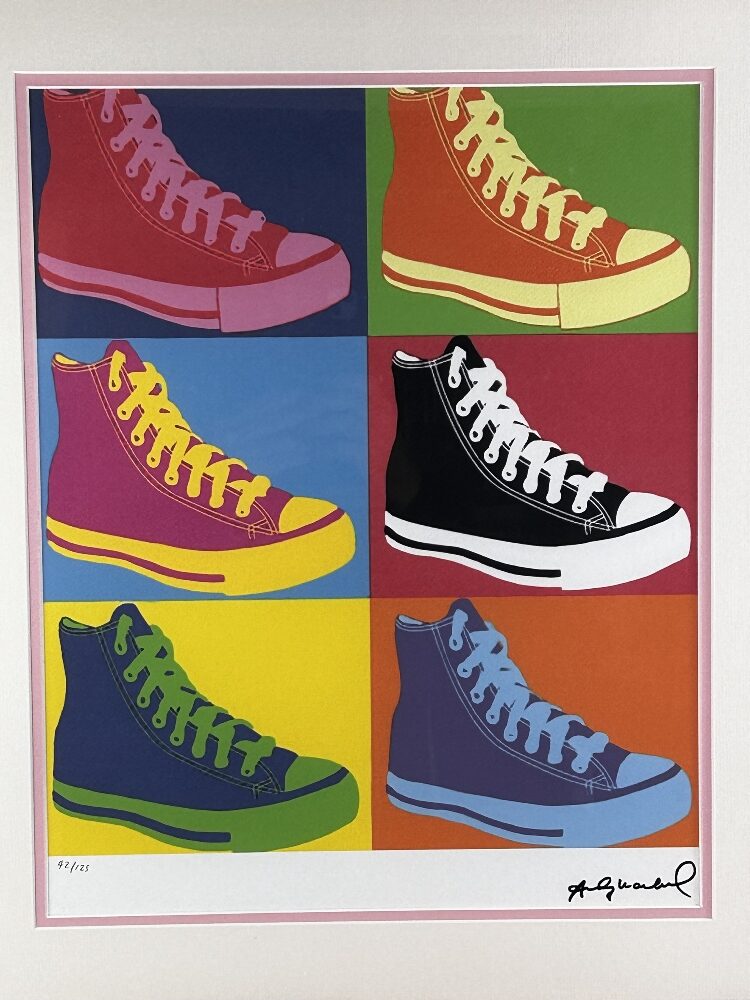 Andy Warhol-(1928-1987) Converse Numbered Lithograph - Image 2 of 7