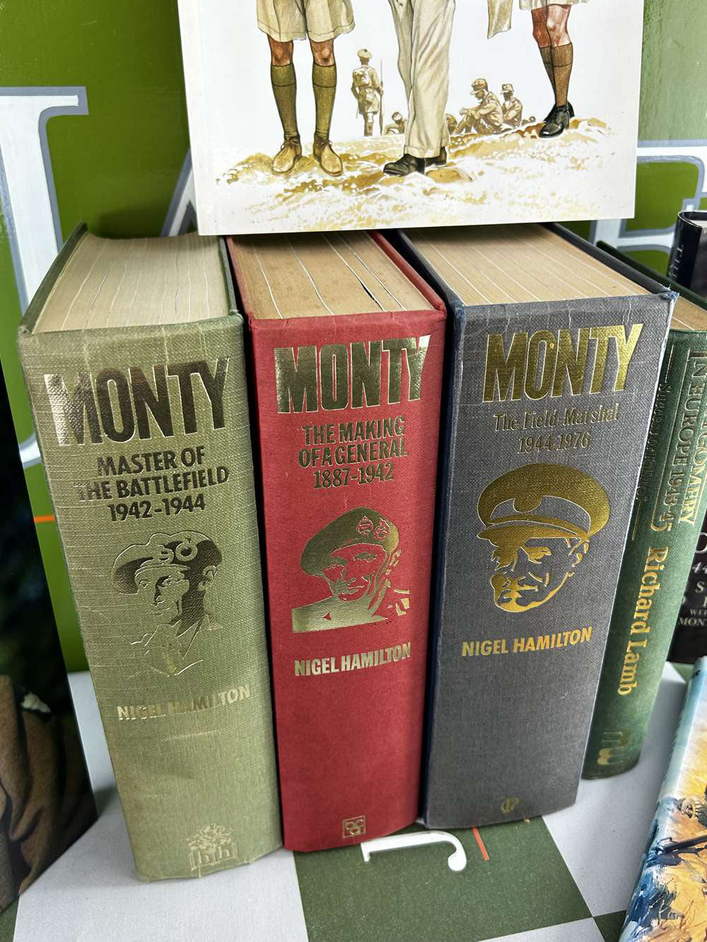 Collection Of Military Themed Hardback Books-Monty- - Image 2 of 5