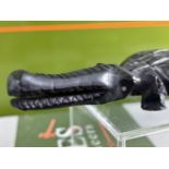 Interesting Hand Carved Alligator large Paperweight