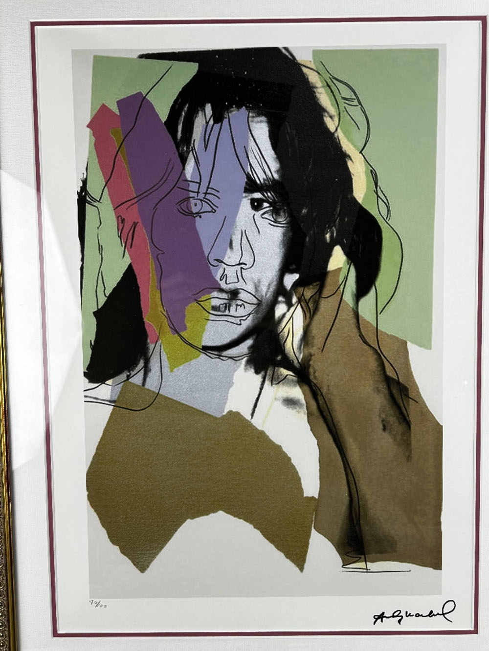 Andy Warhol (1928-1987) Jagger Numbered Lithograph - Image 3 of 8