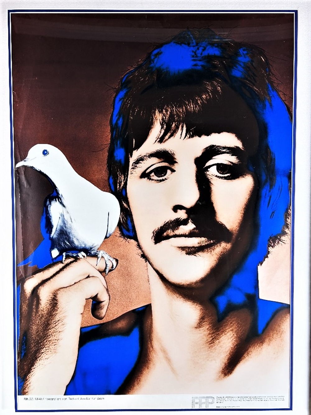 Original 1967 Vintage Ringo Starr Beatles Richard Avedon - Image 3 of 8