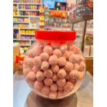 Sweet Shop Authentic Strawberry Bonbons 2.5KG Jar
