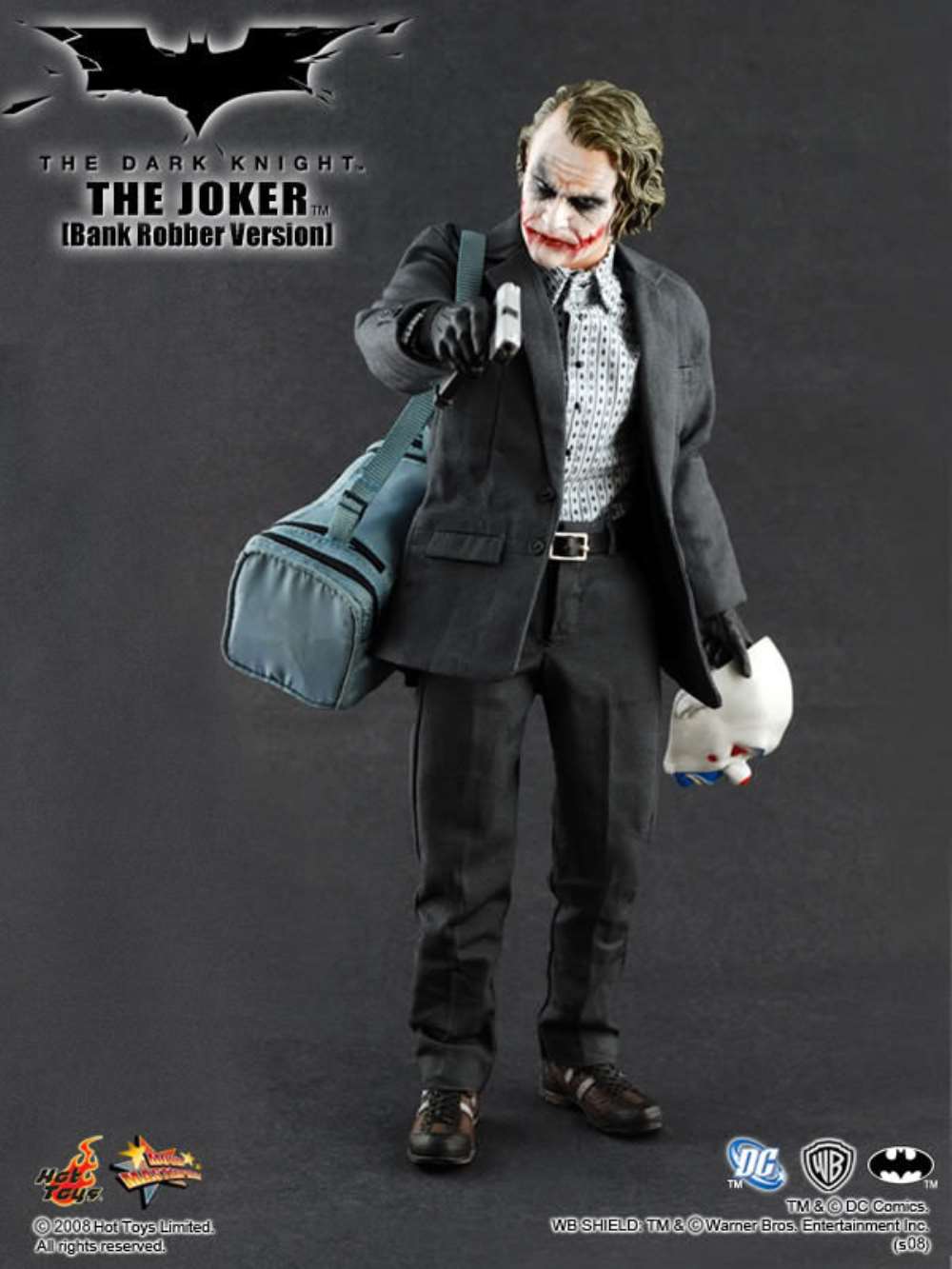 Hot Toys The Joker Bank Robber Edition 1/6 Scale Figure - Image 2 of 7