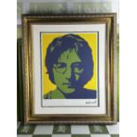 Andy Warhol (1928-1987) John Lennon Numbered Lithograph