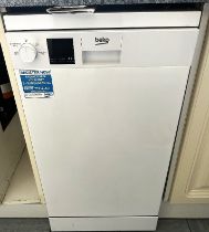 Beko SlimLine Dishwasher -Used Once To Test-As New Condition