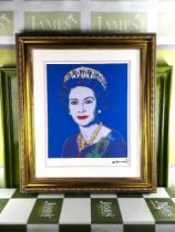 Andy Warhol-(1928-1987) Elizabeth Numbered Lithograph # 41/100