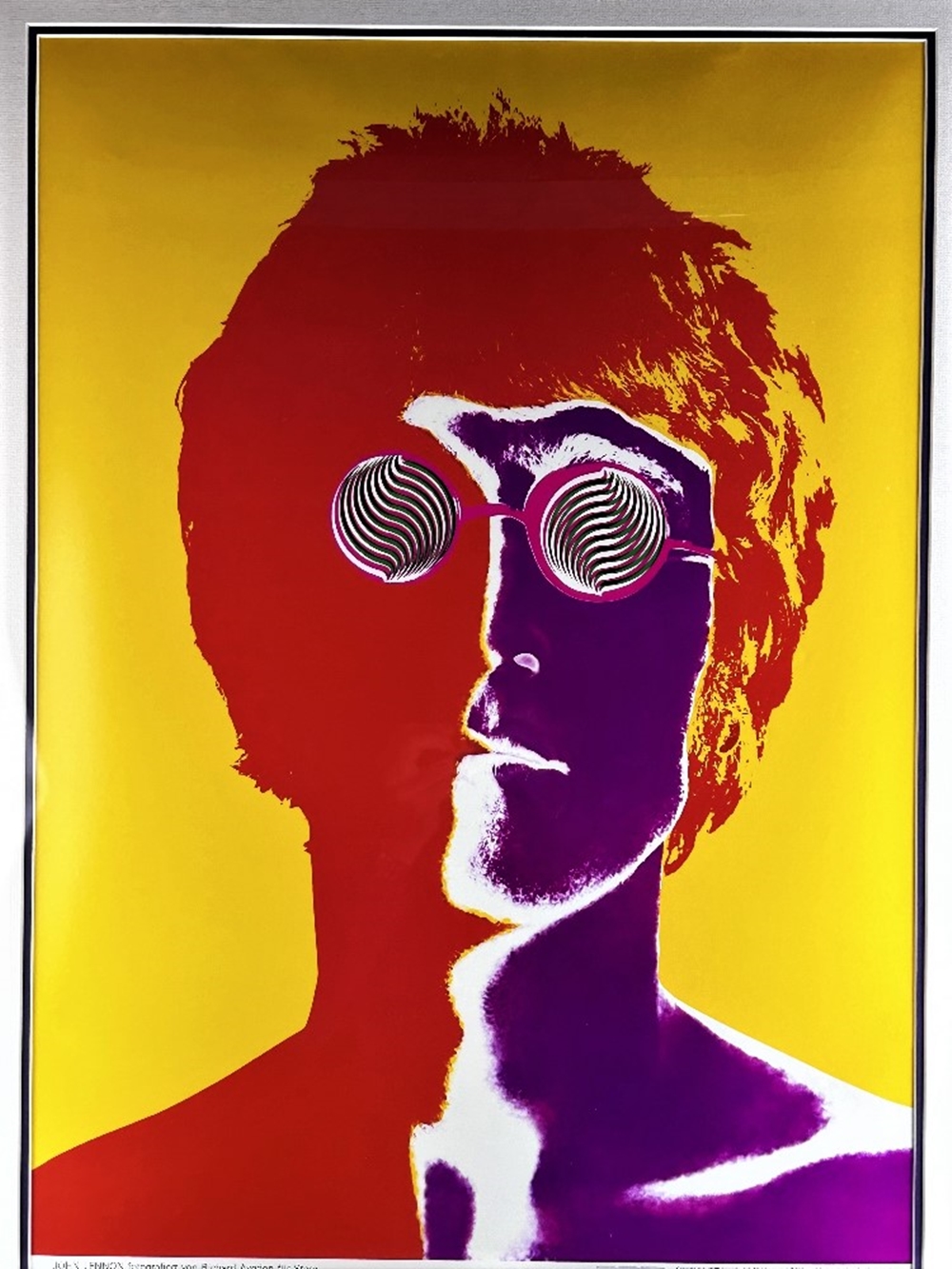 Original 1967 Vintage John Lennon Beatles-Richard Avedon - Image 3 of 9