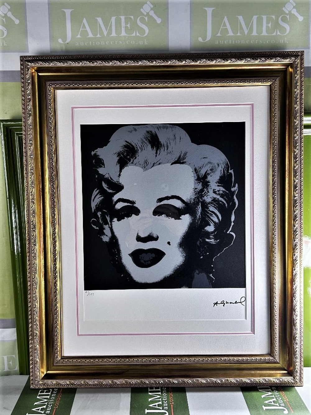 Andy Warhol (1928-1987) Marilyn Numbered Lithograph - Image 7 of 7